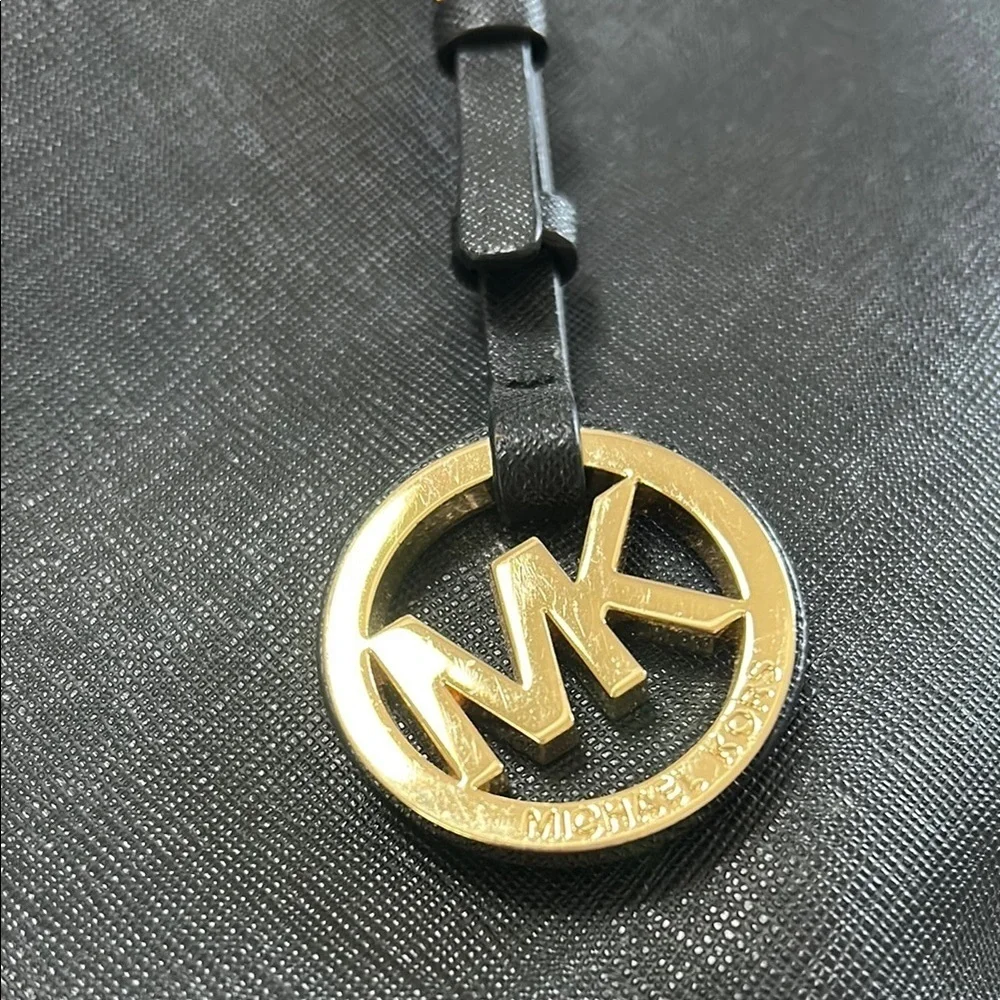 Michael Kors Black Structured Tote Bag and Wallet BUNDLE!!!!